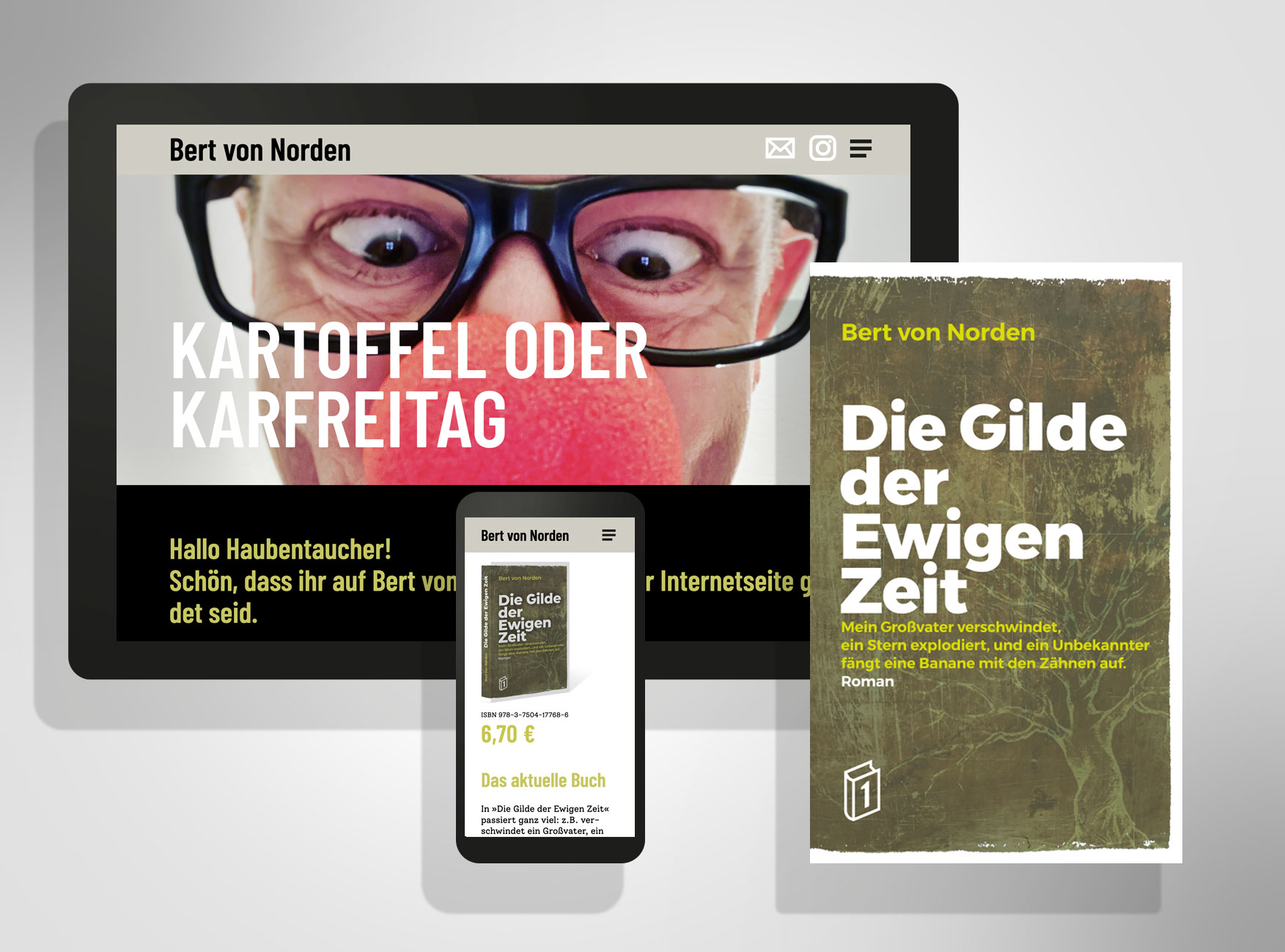 Internetauftritt Bert von Norden