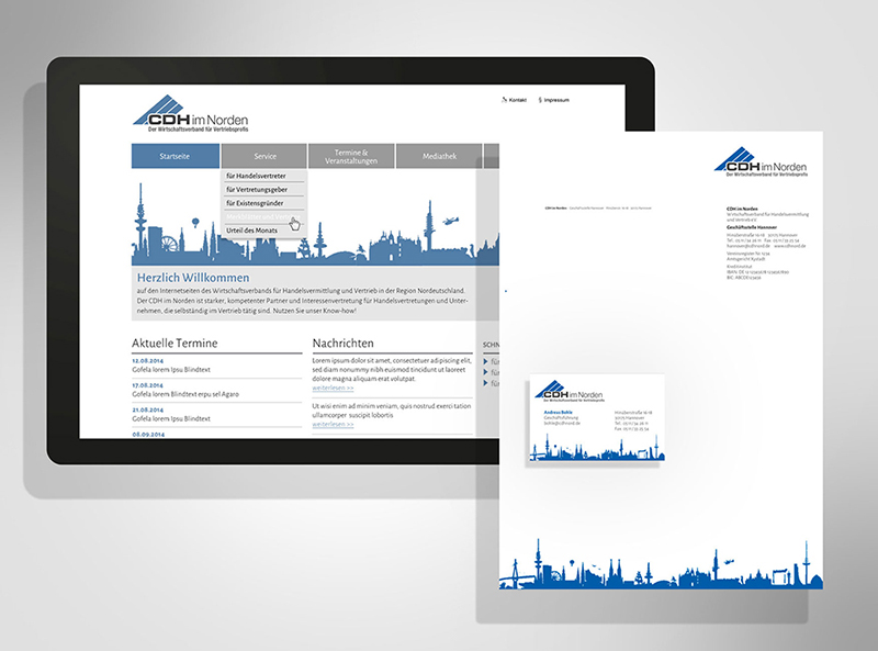 Corporate Design CDH im Norden